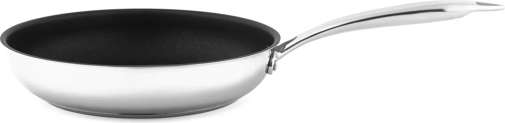 Siguro Pure Delight frying pan, 28 cm diameter, stainless steel, ILAG®