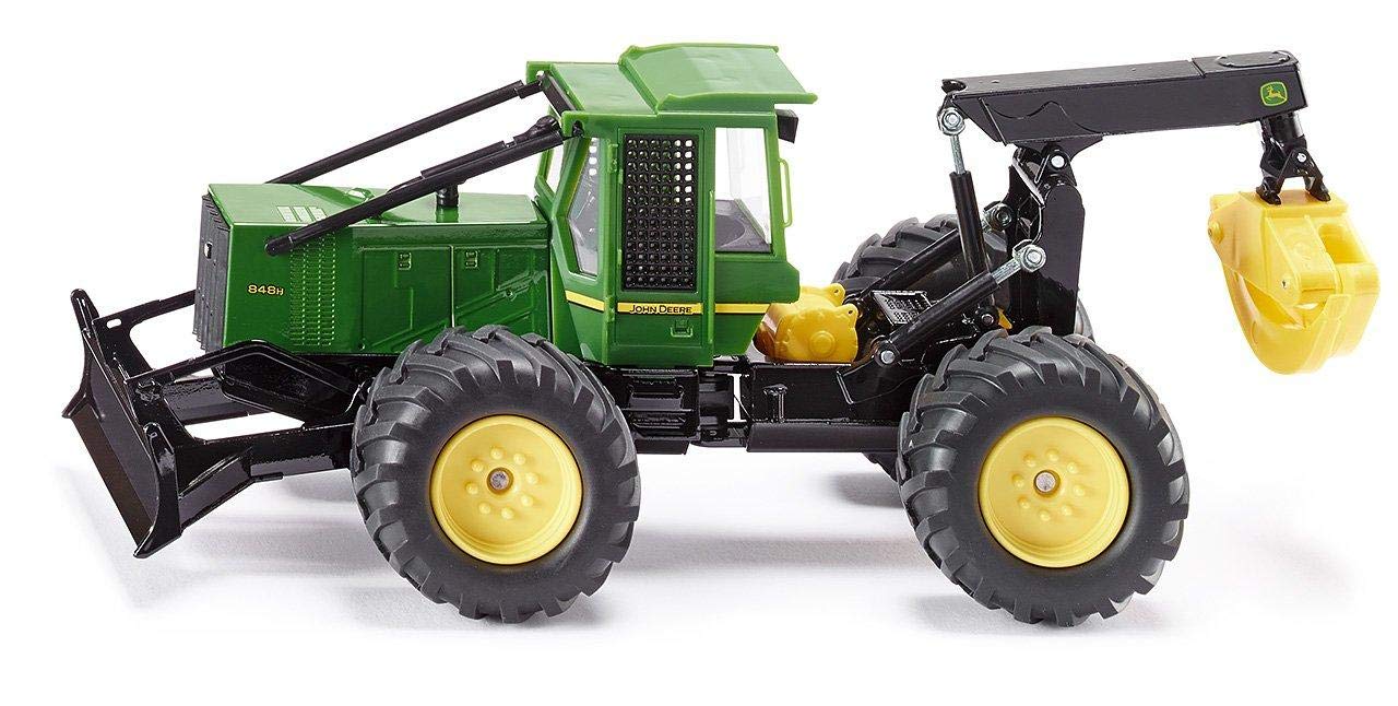 Siku Scale Die Cast Metal John Deere Skidde Farm Model