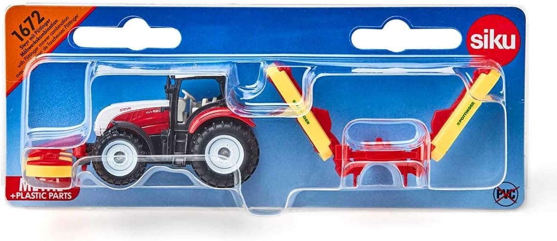 Siku 1675 Tractor With Wood Chopper Vehicles