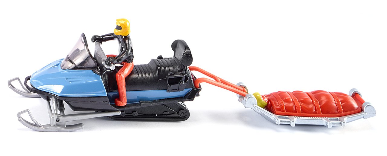 Siku 1684 Snowmobil With Life Sledge
