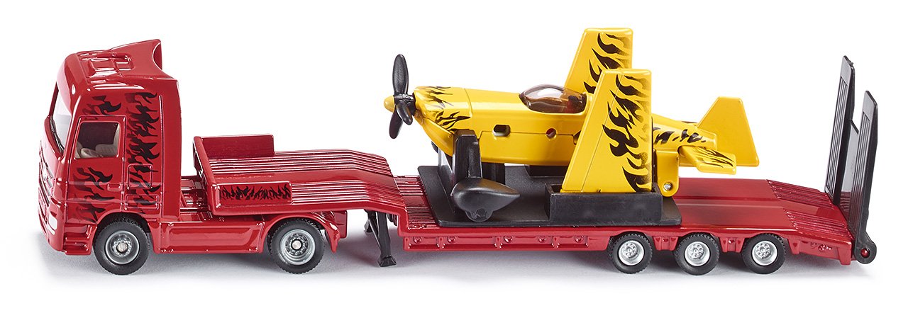 Siku Model Lorry With Sports Aeroplane Assorted Colours