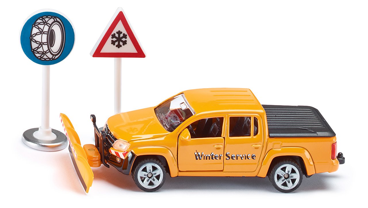 Siku Vw Amarok Snow Plough