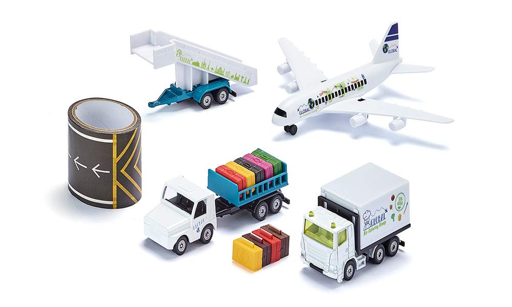 Siku 6312 Airport Set, Colour May Vary From The Picture