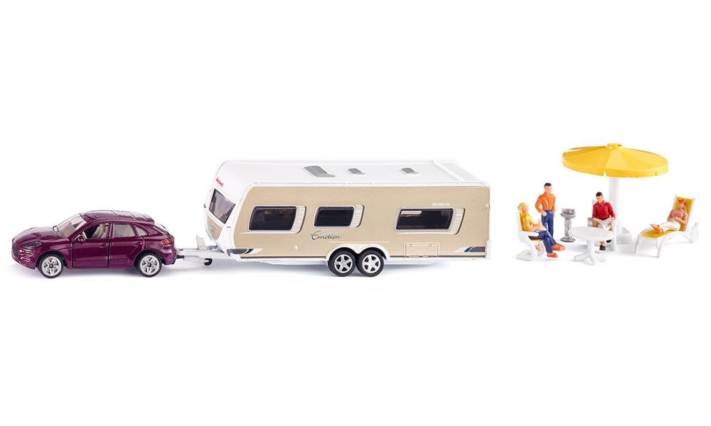 Siku - Car With Caravan Super Series