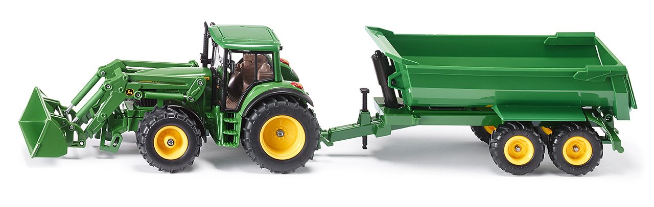Siku - John Deere Front Load & Trailer 1:32 Scale