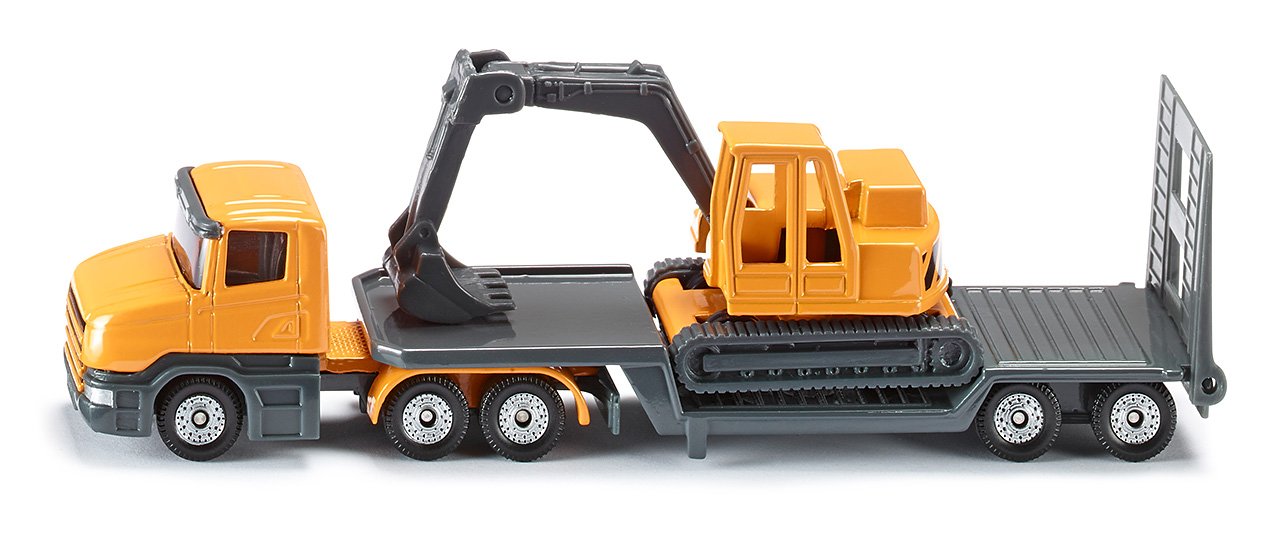 Siku - Scania Low Loader & Excavator