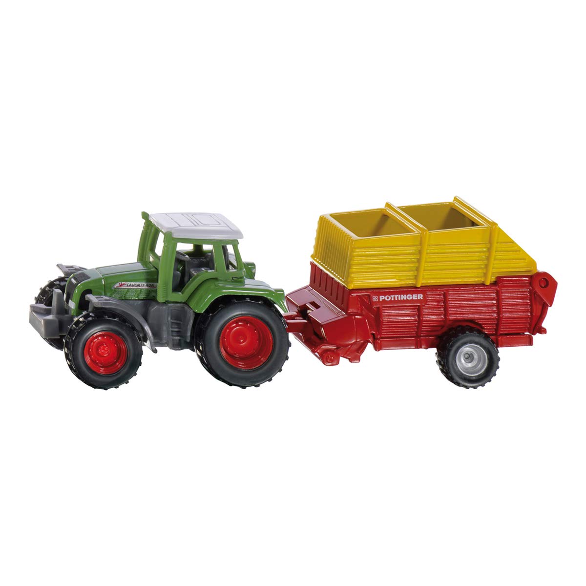 Siku Tractor With Load Trailer Of Pötti Automobiles 1676