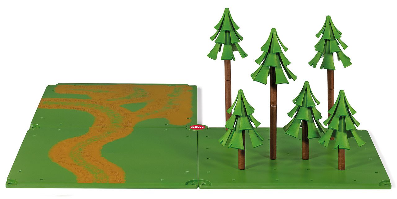 Siku World Accessory Package With Dirt Tracks Forest