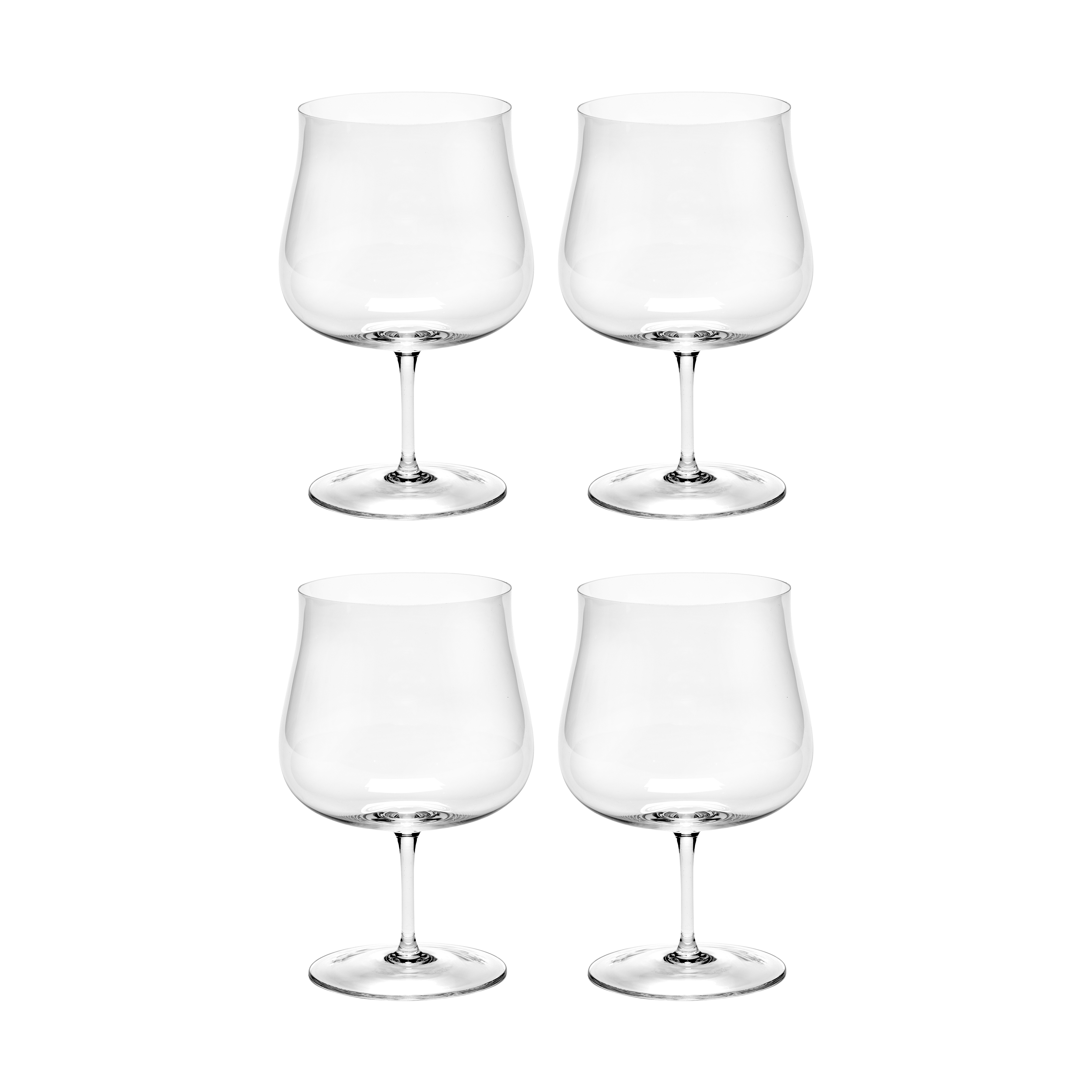 Serax Silhouette Bourgogne wine glass 73 cl, pack of 4