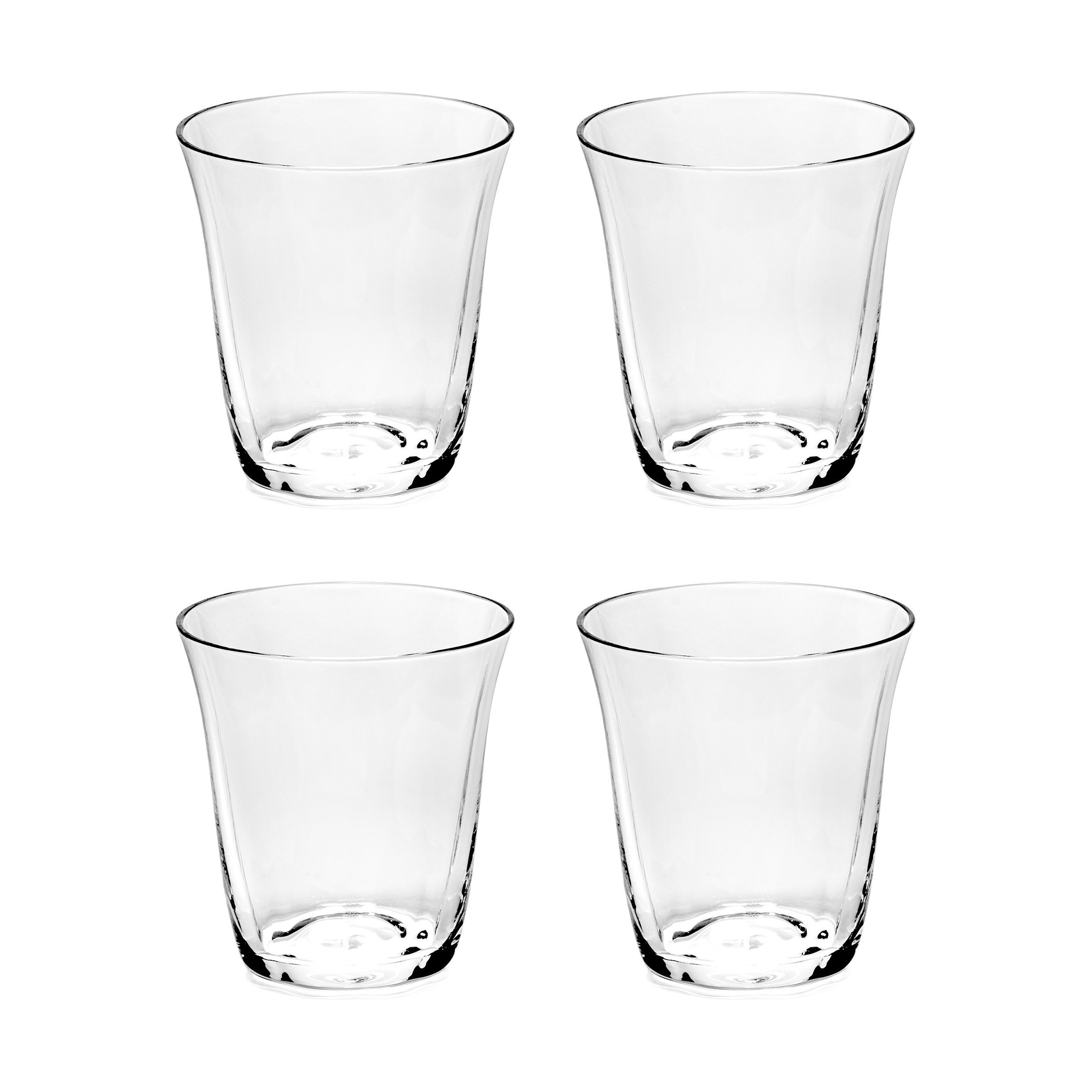 Serax Silhouette double espresso glass 11 cl 4-pack