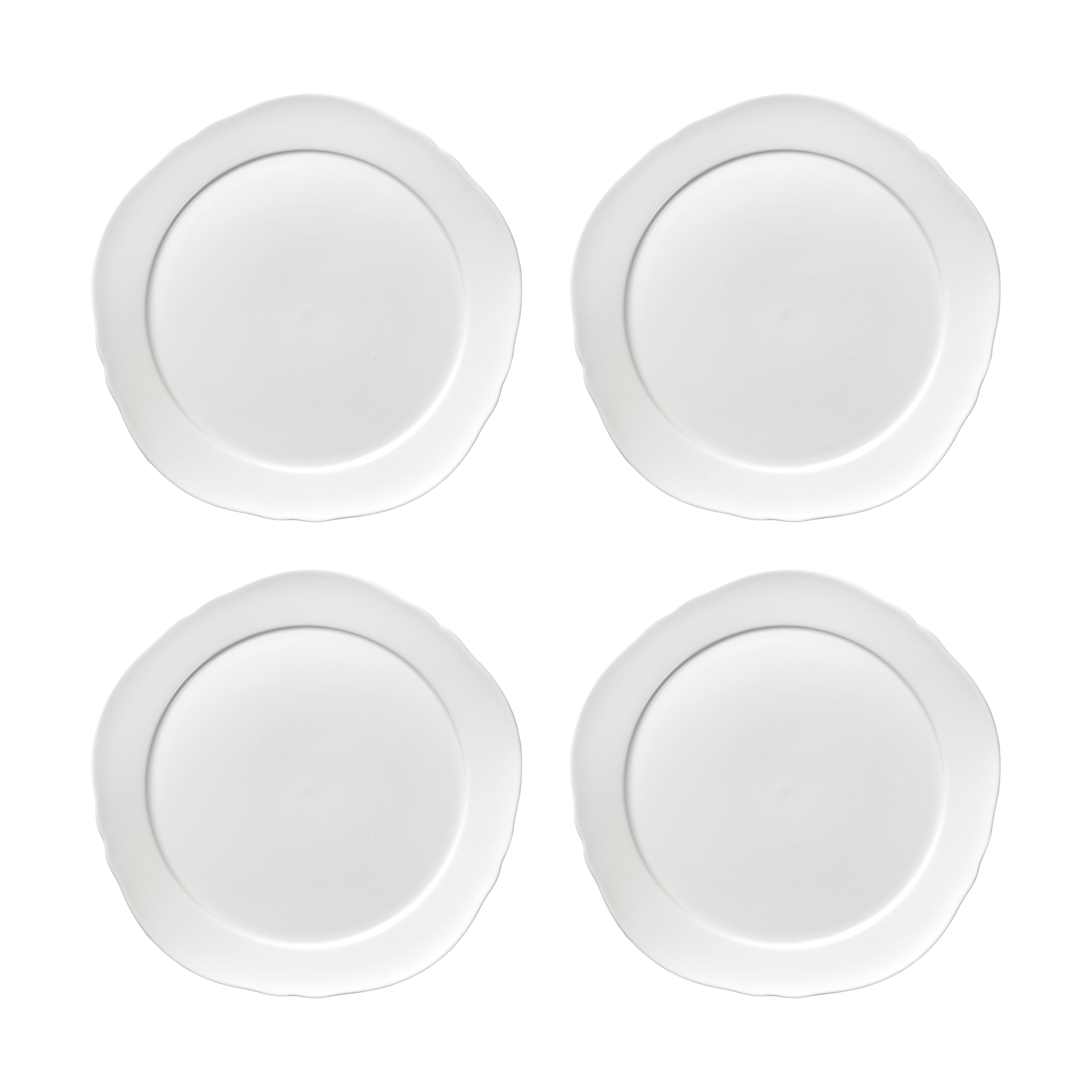 Serax Silhouette plates M Ø23.5 cm pack of 4