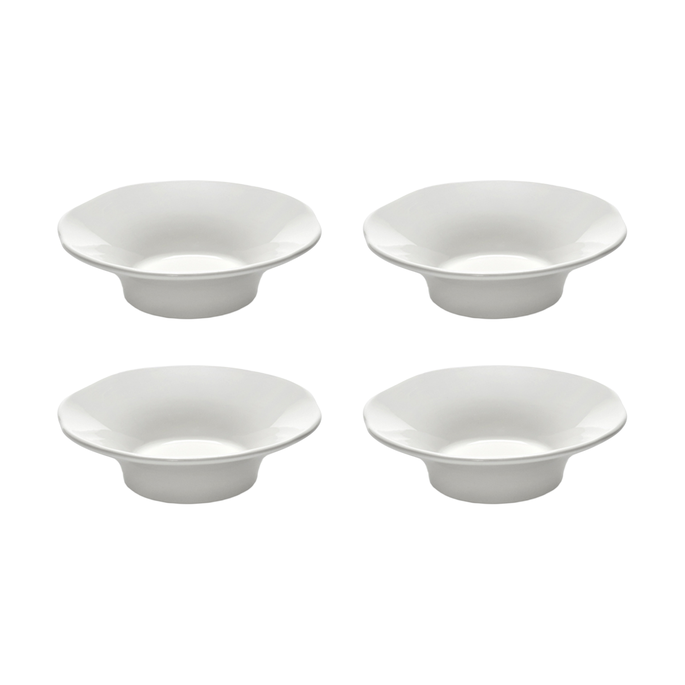 Serax Silhouette deep side plate S Ø10.5 cm 4-pack