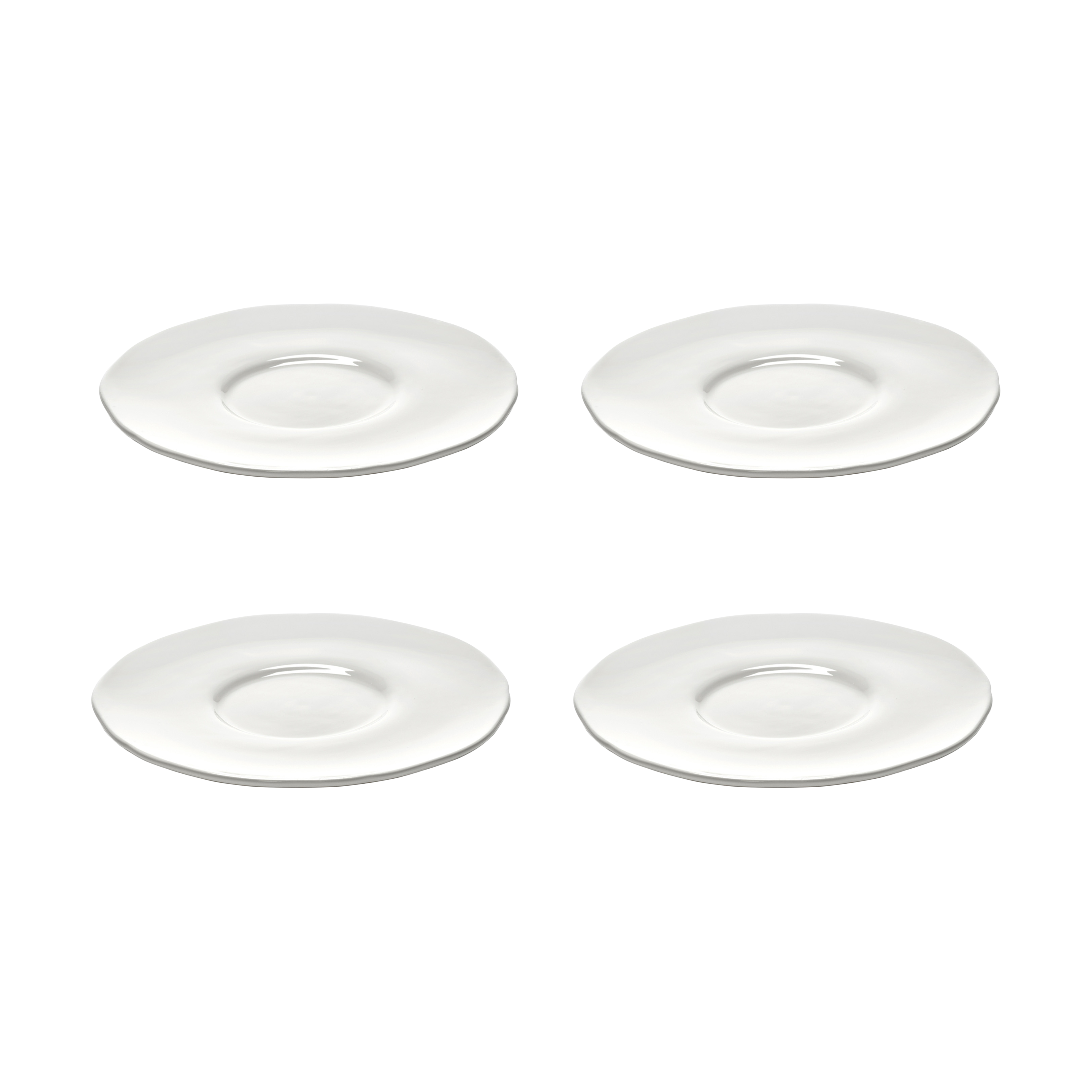Serax Silhouette saucer for coffee cup Ø12.7 cm, pack of 4