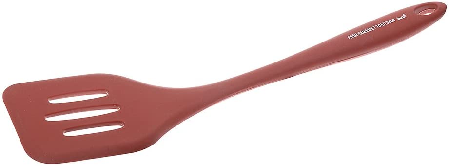 Sambonet Silicone Kitchen Spatula Kitchen Gadget Red/Perforated