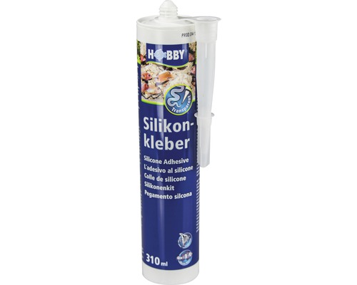 Silicone adhesive HOBBY cartridge 310 ml transparent