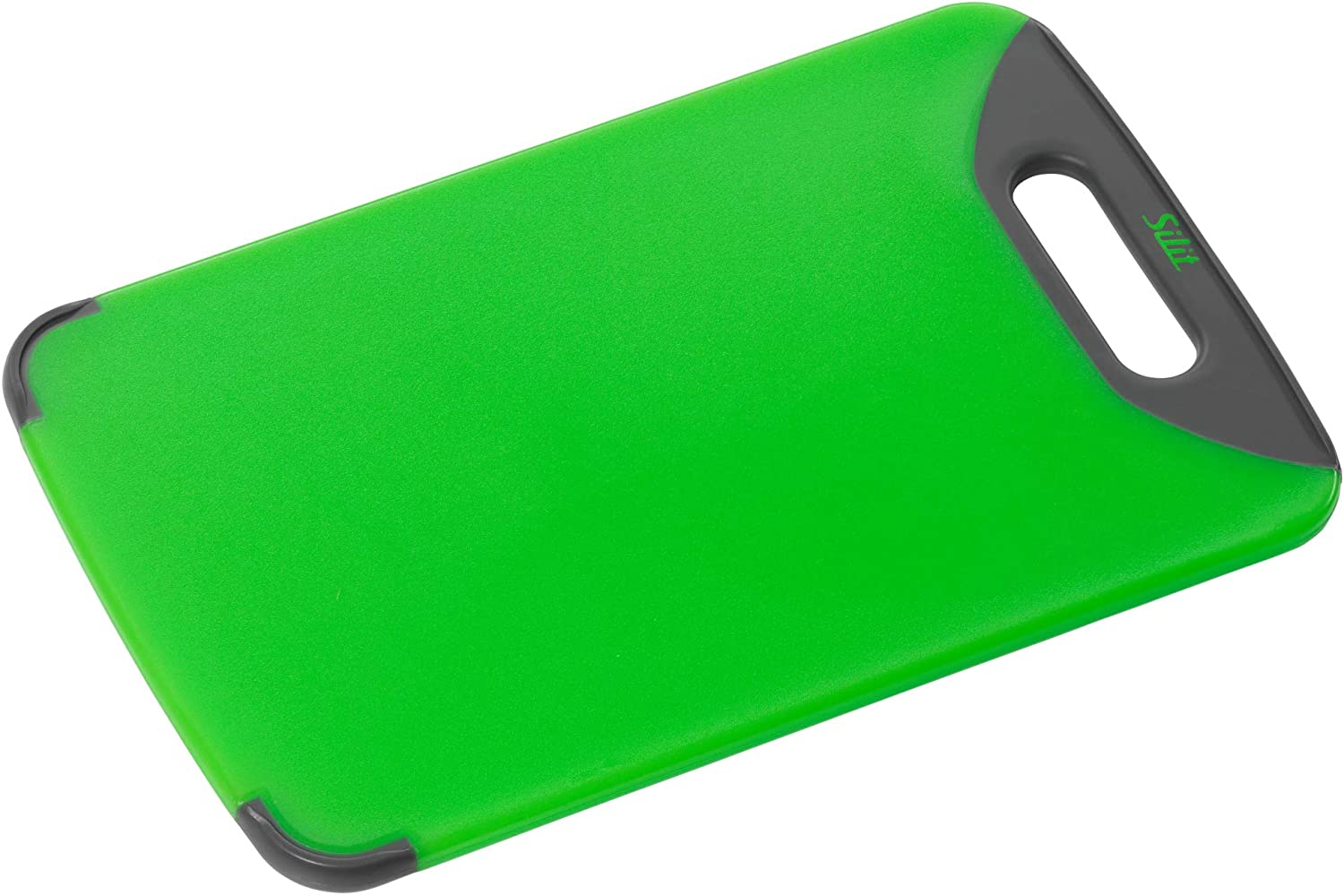 Silit 0020.7670.01 Chopping Board Anti-Bacterial Green 32 x 20 cm