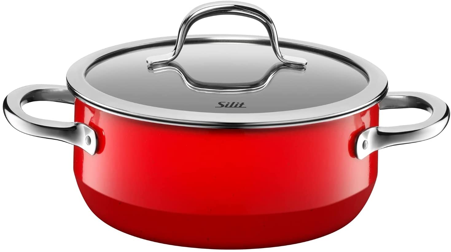 Silit 220175811 Stewing PaN D,20 CM, Passion Red