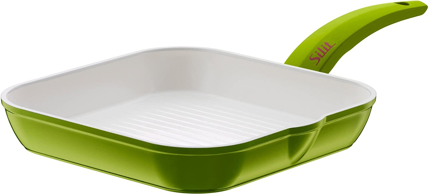 Silit 2727413401 Grill PaN 24 x 24 CM, Selara Green
