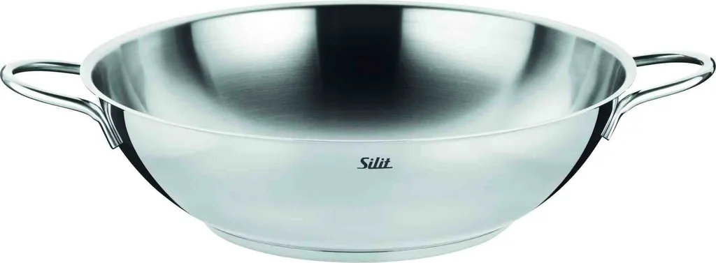 Silit 32 cm steel wok pan for induction