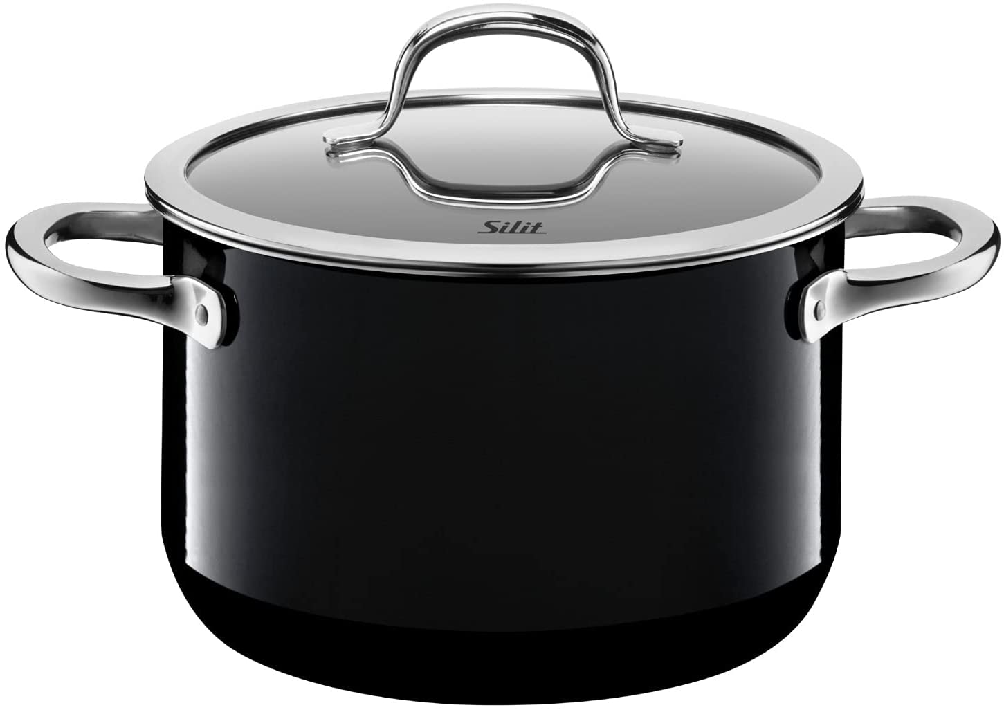 Silit 320245011 Stewing PaN D,20 CM, Passion Black