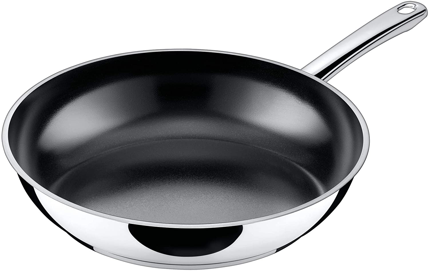 Silit Talis Frying Pan, Stainless Steel Coating, Ceramic Coating, Suitable for Induction Oven, PTFE / PFOA Free, transparent, 2110300441