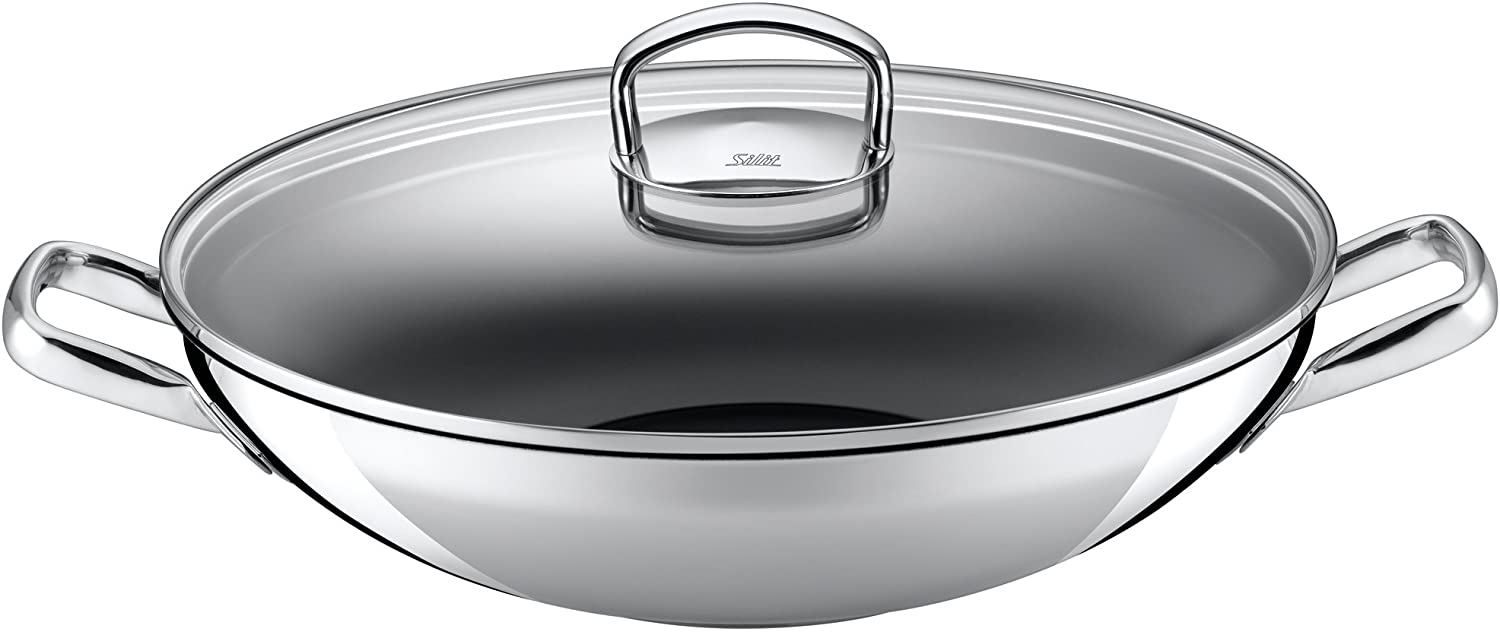 Silit Hongkong 82603311 Wok with Glass Lid 36 cm