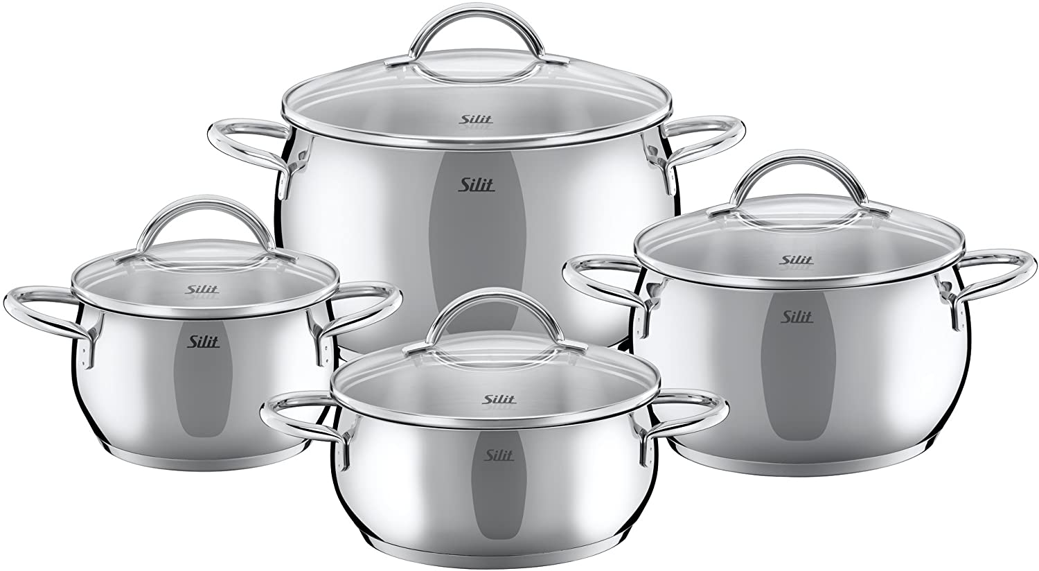 Silit Nobile 15686811 4-Piece Cookware Set