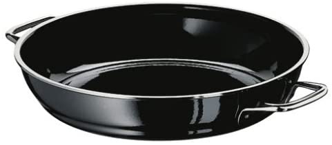 Silit Professional Frying and Serving Pan with Metal Handles without Lid Diameter 28 cm
