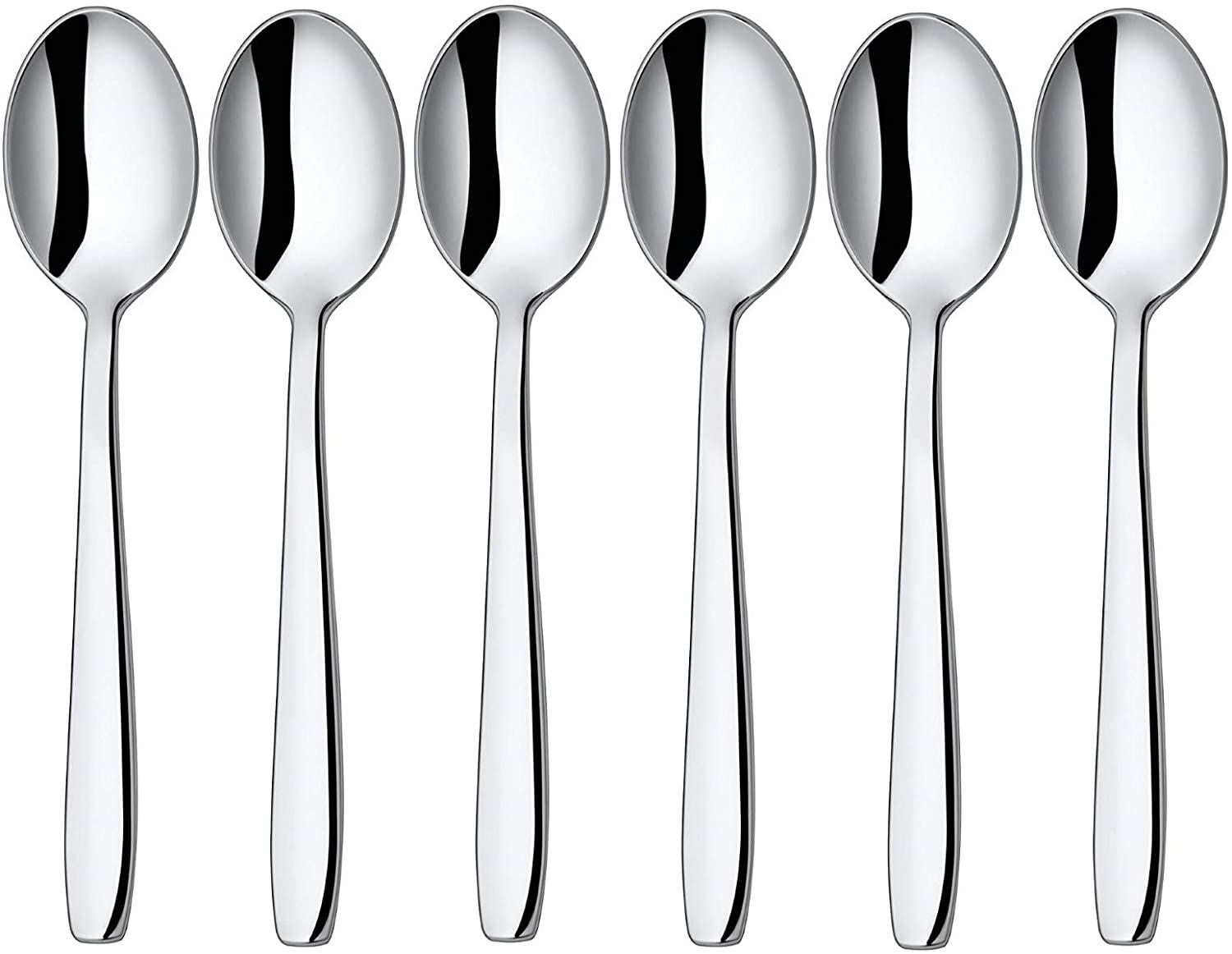 Silit Siena Crominox Teaspoons Set of 6 Stainless Steel 18/10 POLISHED STAINLESS STEEL
