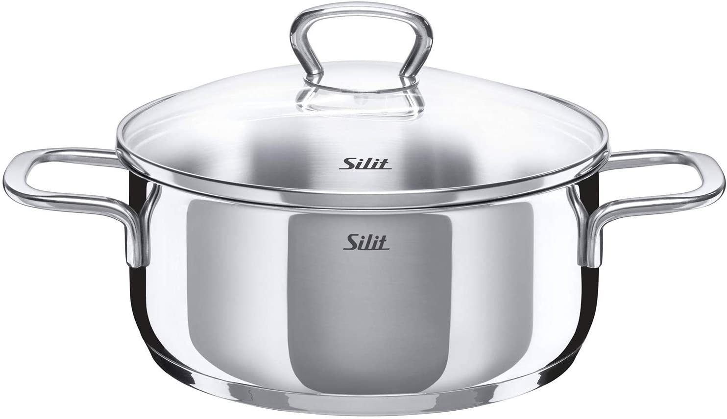 Silit Style 220604311 Stewing Pan 20 cm with Lid