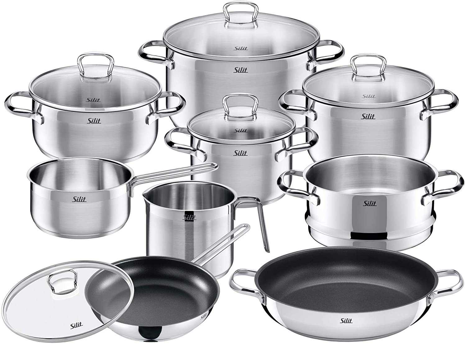 Silit Toskana 0023684311 Saucepan Set 10 Pieces