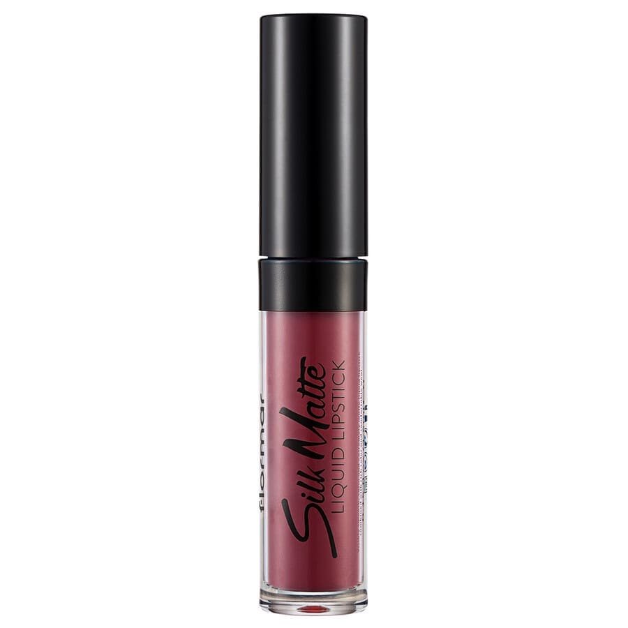 Flormar Silk Matte Liquid Lipstick,No. 15 - Pretty Plum, No. 15 - Pretty Plum