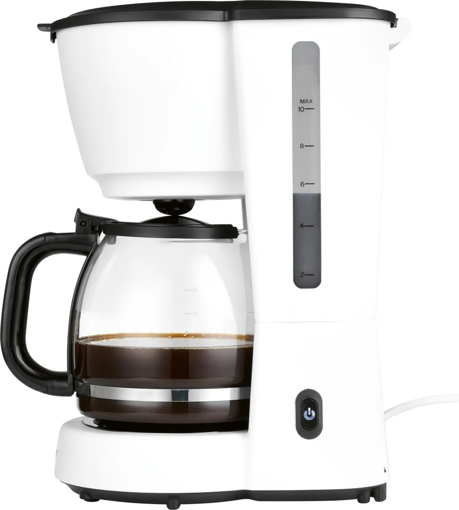 SILVERCREST® KITCHEN TOOLS Coffee Machine SKMK 1000 A1 (White)