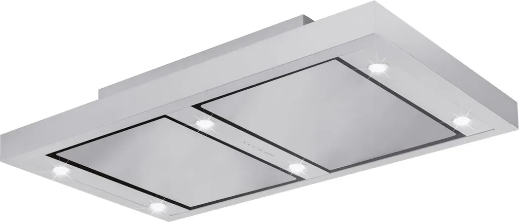 Silverline Altena ALD124.1E Ceiling Hood 120 cm Stainless Steel
