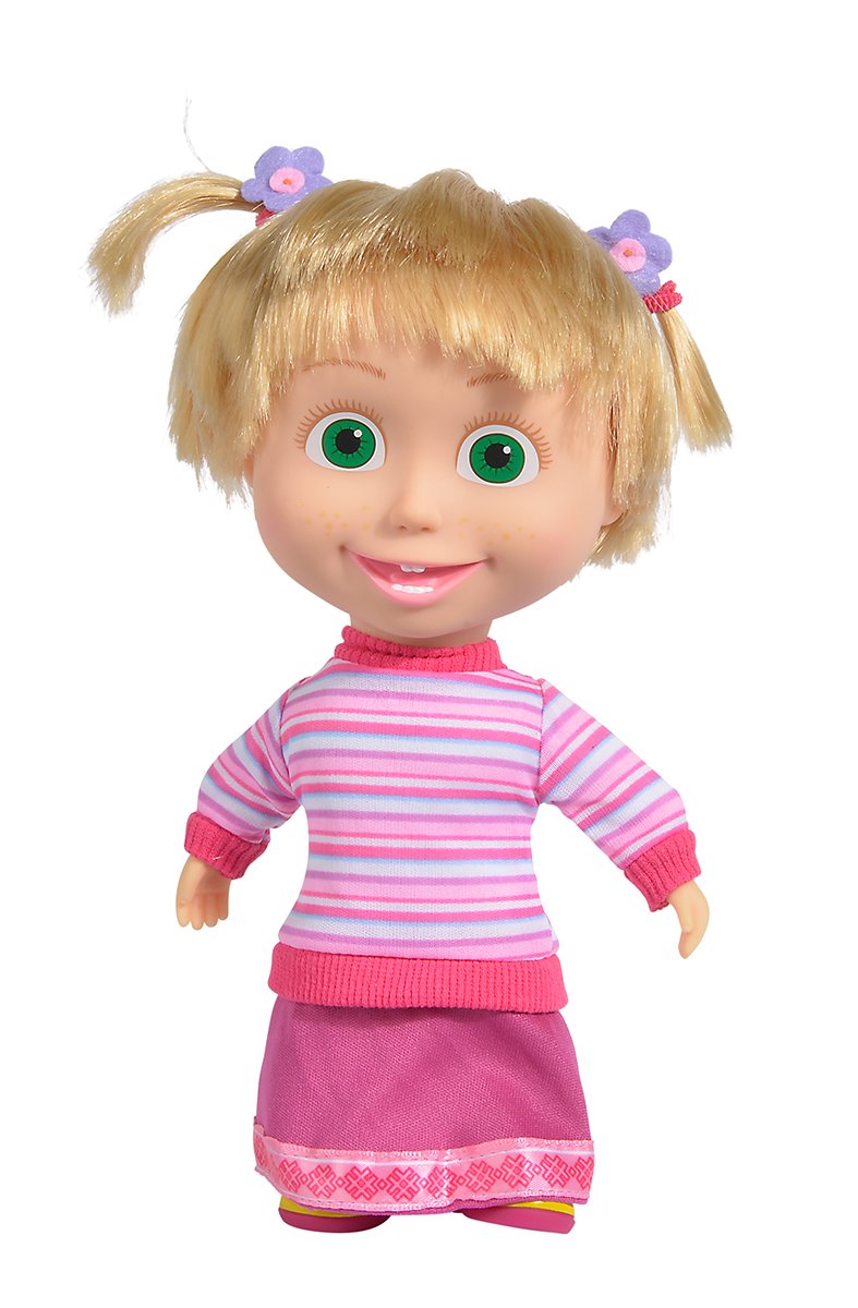 Simba 109301028 Mascha And The Bear Soft Doll Film Director, 23 Cm