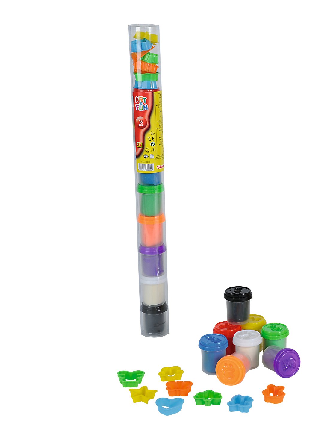 Simba Art & Fun 106329290 – Simba Art And Fun Dough Pots In Tube