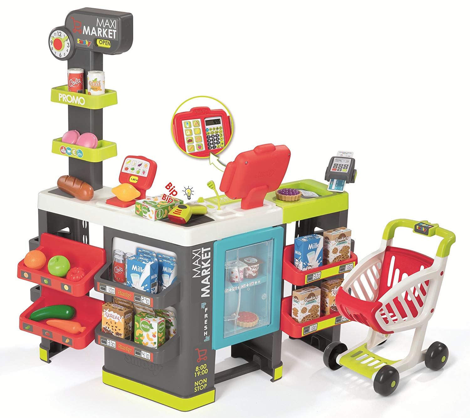Simba Dickie Supermarket 7600350215 Maxi + Basket