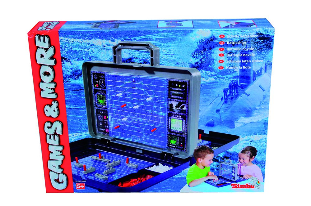 Simba Games & More, Battleships, 6100335 By Simba Dickie Group