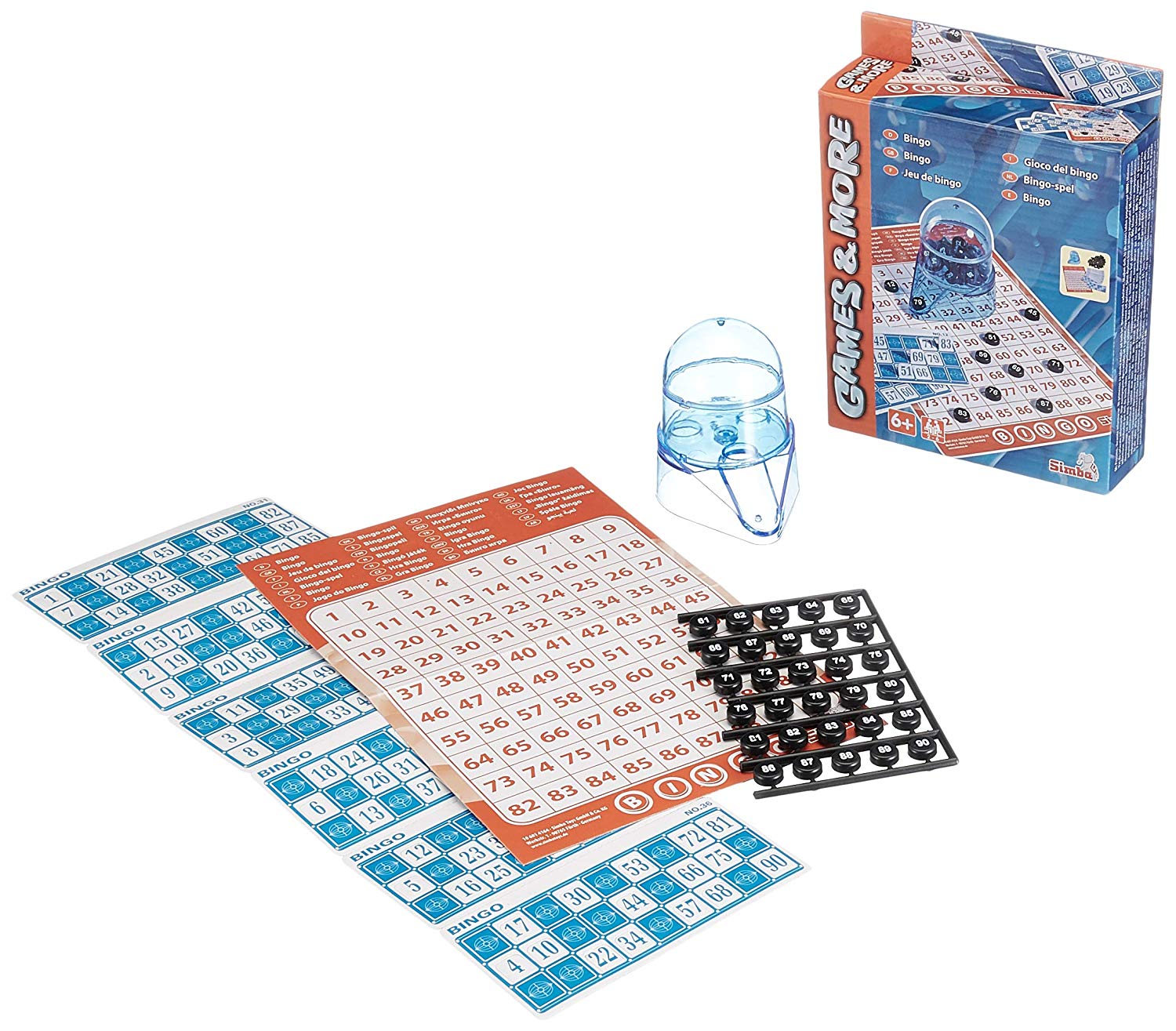 Simba Games & More Travel Game 106014164 Bingo