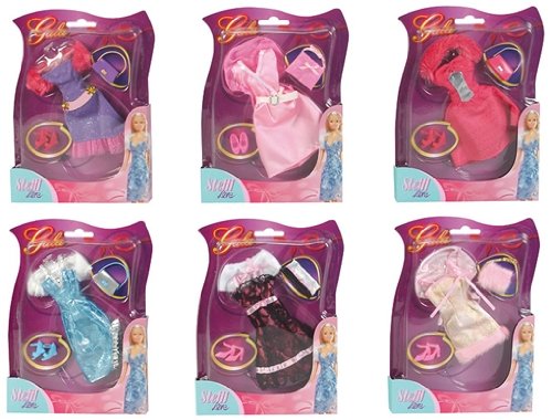 Simba Toys 105724990 - Steffi Love Glam Party, 3-Sortiert