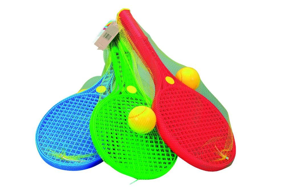 Simba Toys 107401058 Soft Ball Tennis Set Of 3 Assorted