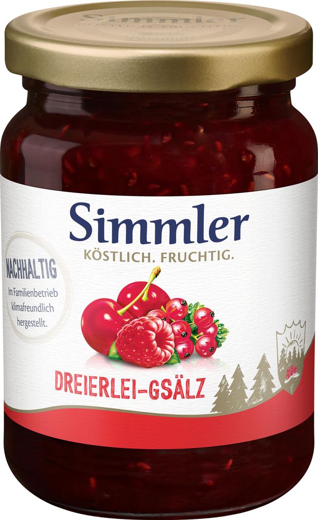 Simmler Triple Jam Extra 225g