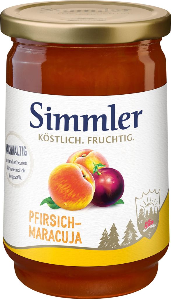 Simmler Peach-Passion Fruit Confectionery, 450g