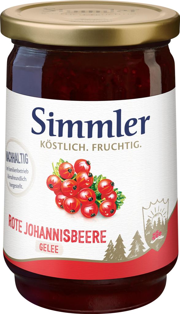Simmler Red Currant Jelly, 450g