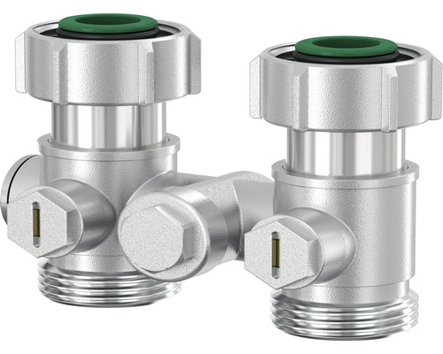 Hornbach Simplex single-pipe tap block Exclusive passage 3/4" male with Eurocone F10005