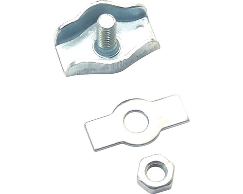 Pösamo Simplex clamp 2 mm galvanized
