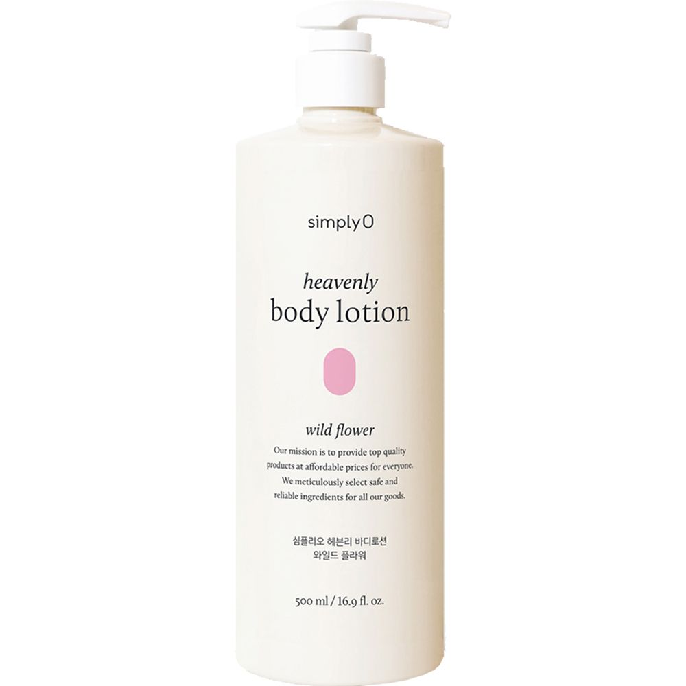 SIMPLYO Heavenly Wild Flower Body Lotion – Body lotion with nourishing wildflower extract 500 ml