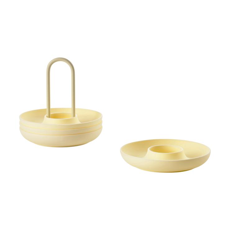Zone Denmark Singles egg cups pack of 4 with holder