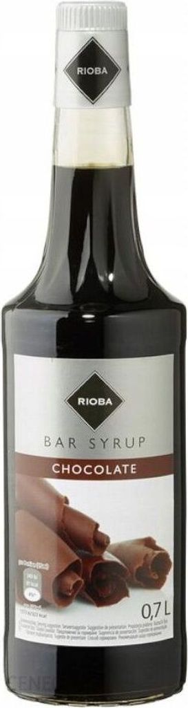 Syrup for dark chocolate bars 700ml - Rioba 700 ml