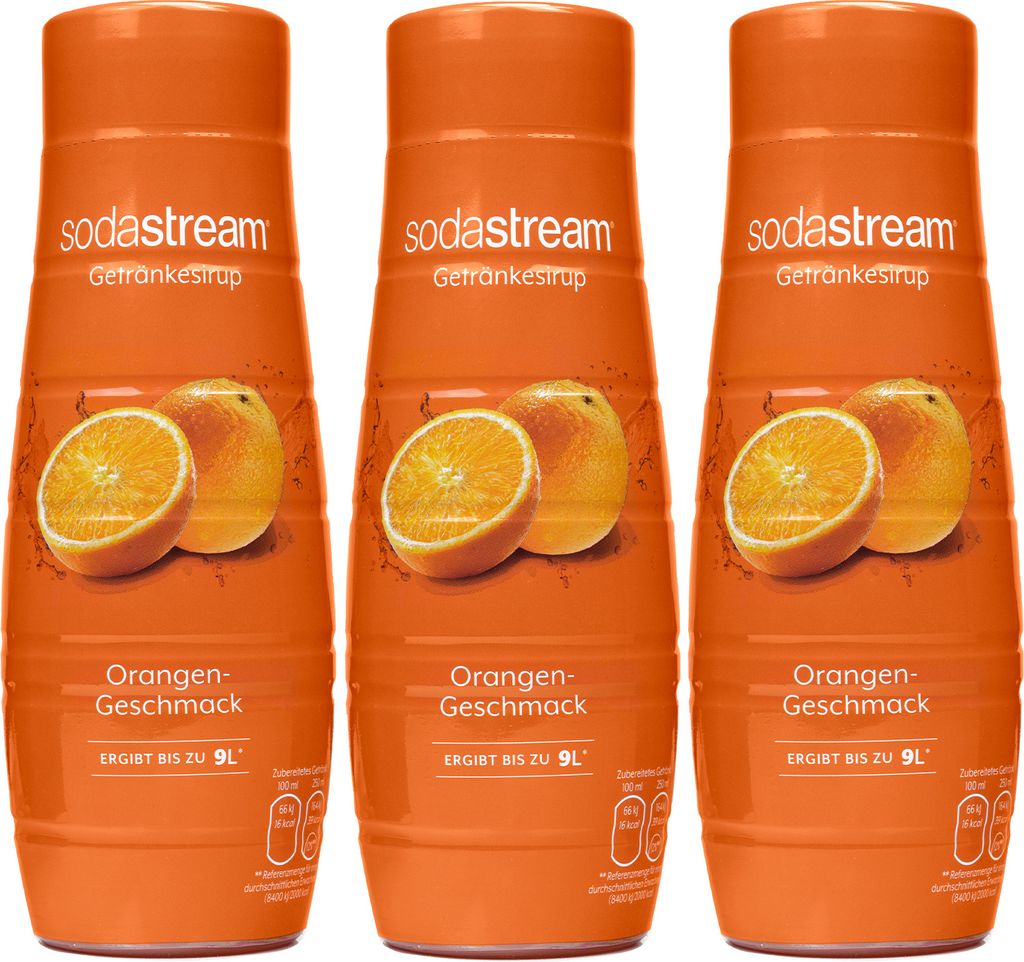 Syrup for SodaStream Classics Orange 440ml, 3 pieces